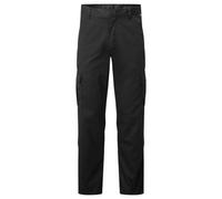 Portwest L701 Lightweight Combat Trousers Black Waist: 28" Inside 28" 31"