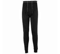 Portwest Base Pro Mens Antibacterial Baselayer Leggings Black XL