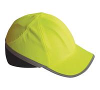 Portwest Long Peak Bump Cap Yellow One Size