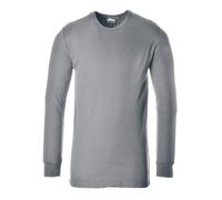 Portwest Long Sleeve Thermal T-Shirt Baselayer Crew Neck Comfort Winter Top B123