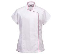 Portwest Wrap Tunic, Size: M, Colour: White, LW15WHRM