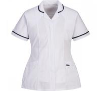 Portwest LW17 Stretch Classic Tunic White Size: L Colour: White, Chest L