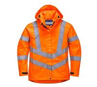 Portwest LW70ORRM Ladies HiVis Breathable Jacket, Medium, Orange