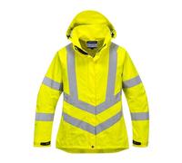 Portwest LW70YERM Ladies HiVis Breathable Jacket, Medium, Yellow