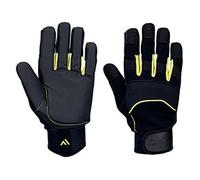 Portwest Mechanics Anti-Vibration Glove 1 Pair Black Small A791K8RS