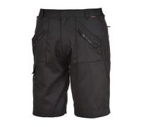 PORTWEST Men Action Multi Pocket Cargo Elasticated Waist Safety Work Shorts S889