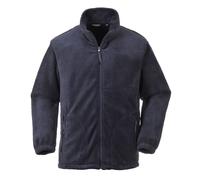 PORTWEST Mens Argyll Heavy Fleece Jacket Anti-Pill Full Zip Winter Coat F400