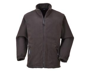 PORTWEST Mens Argyll Heavy Fleece Jacket Anti-Pill Full Zip Winter Coat F400