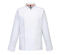 Portwest C846 Stretch Mesh Air Pro Long Sleeve Jacket White XL Colour: XL