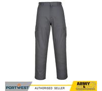 Portwest Mens Cargo Combat Trousers Action Smart Work Pants Uniform Multi Pocket