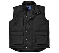 Portwest Men's Classic Bodywarmer Jacket Workwear in Black | Size: Large Portwest Black L