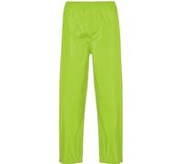 Portwest Men's Classic Rain Trouser (S441) Pants in Yellow | Size: Small Portwest Yellow S