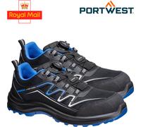 Portwest Men's Composite KPU and Mesh Trainer Workwear Comfortable Shoes FT32 UK