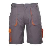 Portwest Men's Contrast Workwear Shorts in Charcoal | Size: Medium Portwest Charcoal M
