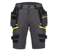 Portwest Mens DX4 Detachable Holster Pocket Shorts 4X Stretch Durable Work Pants