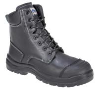 Portwest FD15BKR43 Eden S3 HRO CI HI FO SRC Safety Boot, Regular, Size: 43, Black
