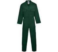 Portwest Mens Euro Work Polycotton Coverall (S999) / Workwear (Pack Of 2)