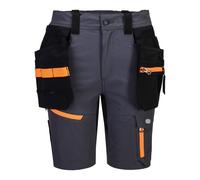 Portwest Men's EV4 Work Shorts in Grey | Size: 32R Portwest Grey 32R