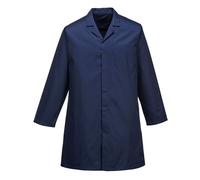 Portwest Mens Food Coat One Pocket Navy Size: M Colour: Navy, Size: M M