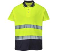 Portwest Two Tone Cotton Comfort Polo