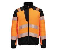 Portwest Mens Hybrid High-Vis Jacket Orange/black (4Xl)