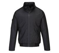 Portwest Men's KX3 Bomber Jacket in Black | Size: Medium Portwest Black M