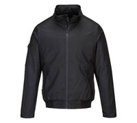 Portwest Men's KX3 Bomber Jacket in Black | Size: XL Portwest Black XL