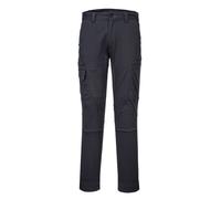 Portwest Men's KX3 Cargo Trouser Fit Slim Stretch High Waistband Pocket Workwear