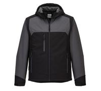 Portwest Mens Kx3 Contrast Hooded Soft Shell Jacket