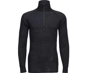 Portwest Mens Merino Wool 1/4 Zip Baselayer Top Black L