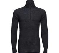 Portwest Mens Merino Wool 1/4 Zip Baselayer Top Black S
