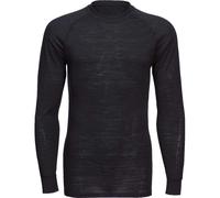 Portwest Merino Wool Crewneck Baselayer Top, Black, Small, Regular