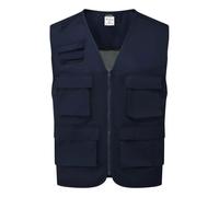 Portwest Men's Multi Pockets Durable Polycotton Work West Hunting Waiscoats C704