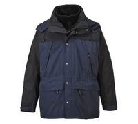 Portwest Mens Orkney 3-in-1 Waterproof & Windproof Breathable Jacket Winter Coat