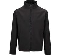 Portwest Mens Print and Promo Softshell Jacket Black XL