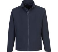 Portwest Mens Print and Promo Softshell Jacket Navy L