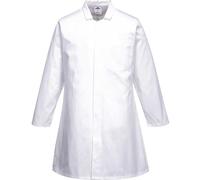 Portwest Mens Single Pocket Food Coat White 5XL