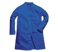 Portwest Mens Single Pocket Food Coat Royal Blue 4XL