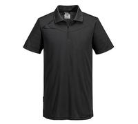 Portwest DX4 Short Sleeve Polo Shirt All Black M