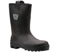 Portwest Mens Steelite Neptune Waterproof Safety Rigger Boots Black (6Uk/39Eur)