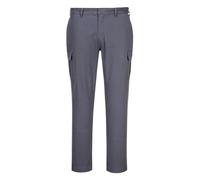 Portwest Men's Stretch Slim Pants Combat Multi pocket Workwear Work Trousers