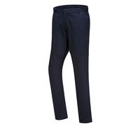 PORTWEST Men's Stretch Trousers Smart Chino Slim Fitted Starched Workwear Pants