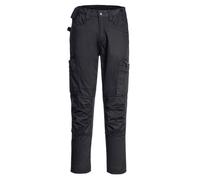 Portwest Men's Stretch Work Trousers in Black | Size: 44R Portwest Black 44R