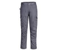 Portwest Men's Stretch Work Trousers in Grey | Size: 48R Portwest Grey 48R