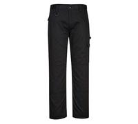 Portwest Men's Super Work Trousers in Black | Size: 30R Portwest Black 30R