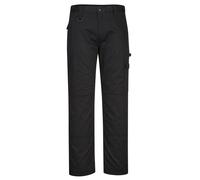 Portwest Men's Super Work Trousers in Black | Size: 40R Portwest Black 40R