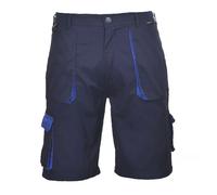 PORTWEST Mens Texo Contrast Combat Shorts Multi Pockets Safety Work Wear TX14