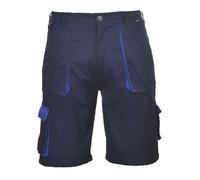 Portwest Men's Texo Contrast Shorts Multi Pockets Cargo Combat Work Wear 245gsm