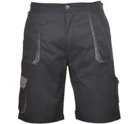 Portwest TX14 Texo Contrast Shorts Half Elasticated Waist 2 Thigh Pockets