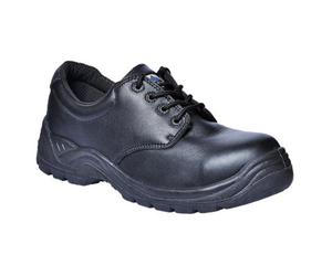 Portwest Mens Thor Leather Compositelite Safety Shoes Black (13 Uk)